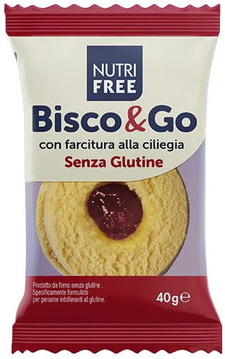 nt food nutrifree biscogo con farcitura alla ciliegia 40 g nutrifree ean 8008696028867