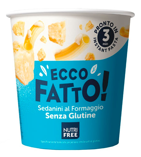 nt food nutrifree ecco fatto sedanini al formaggio 70 g nutrifree ean 8008696031904