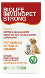 nutraceutica biolife srl biolife immunopet strong 60 capsule biolife ean 8056249810407