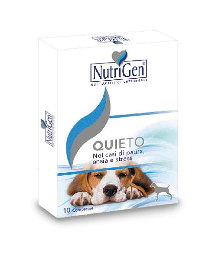 nutrigen italia quieto cane 10 compresse nutrigen ean 8033196815105