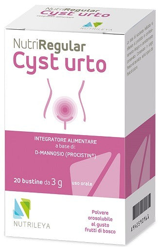 nutrileya nutriregular cyst urto 20 bustine nutrileya ean 8055728150454