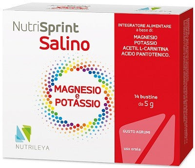 nutrileya nutrisprint salino 14 bustine nutrileya ean 8055728150188
