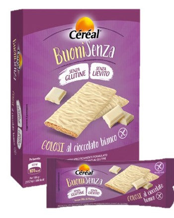 nutrition sante italia cereal buoni senza goloso cioccolato bianco 120 g cereal ean 3175681261099