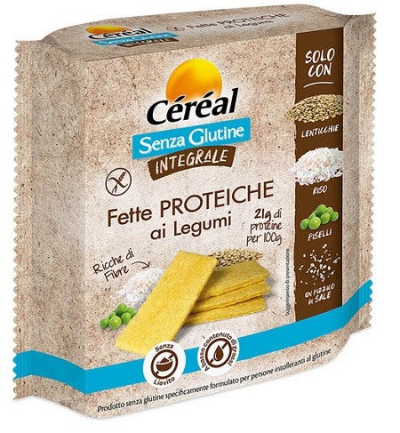 nutrition sante italia cereal fette proteiche legumi 100 g cereal ean 3175681273801