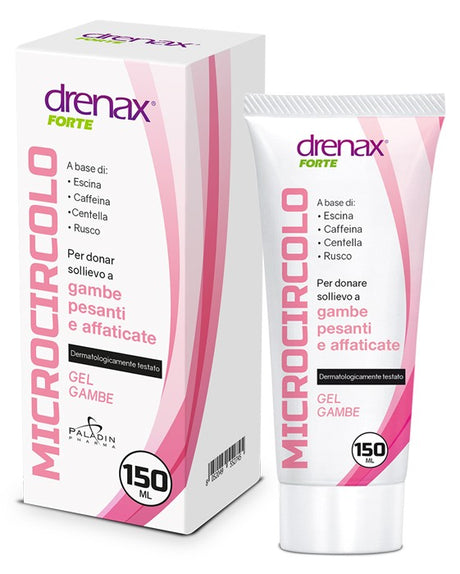 paladin pharma drenax forte microcircolo gel 150 ml drenax ean 8052049552745