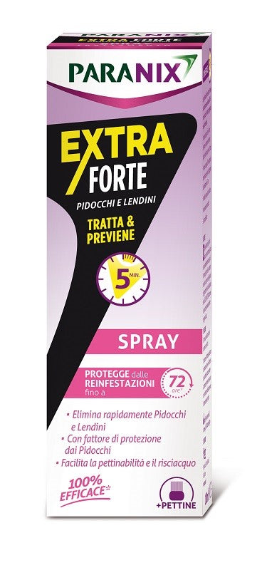 perrigo italia spray extra forte paranix per pidocchi e lendini 100 ml paranix ean 5400951003542