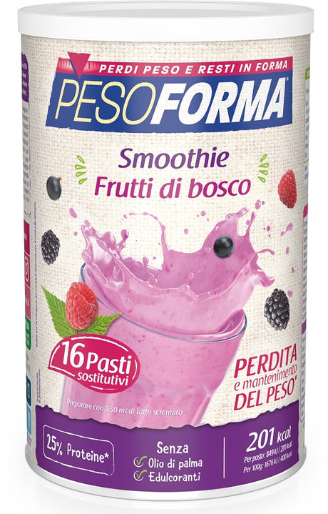 pesoforma pesoforma smoothie frutti bosco 436 g pesoforma ean 3175681277694