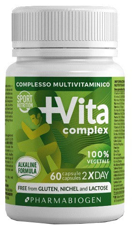 pharmabiogen piu vita complex 60 capsule ean 8056590200346
