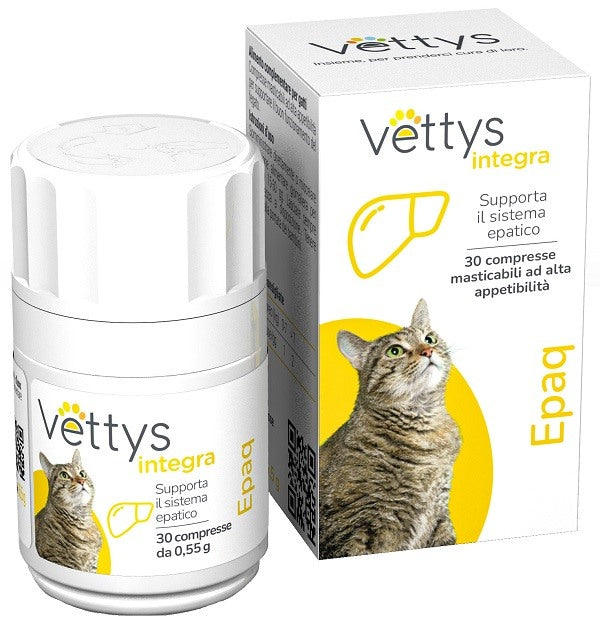 pharmaidea vettys integra epaq gatto 30 compresse masticabili