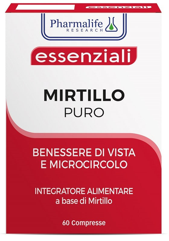 pharmalife research mirtillo puro 60 compresse pharmalife research ean 8052275434501