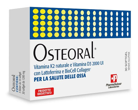 pharmasuisse osteoral 30 capsule molli pharmasuisse laboratories ean 80999751