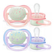 philips spa avent succhietti ultra air night femmina 2 pezzi avent ean 8710103901754