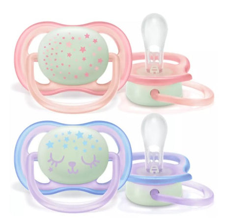 philips spa avent succhietti ultra air night femmina 2 pezzi avent ean 8710103901754
