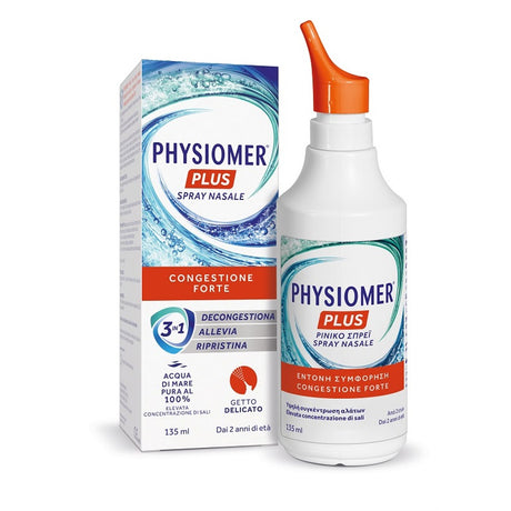 physiomer spray nasale physiomer plus getto delicato 135 ml physiomer ean 3564300034945
