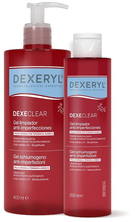 pierre fabre dermatologie dexeclear gel schiumogeno anti imperfezioni 400 ml pierre fabre dermatologie ean 3573994009085