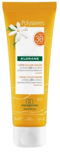 pierre fabre les polysianes crema viso tamanu biomonoi spf30 50 ml klorane ean 3282770150629