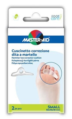 pietrasanta pharma correttore dita a martello master aid footcare small 2 pezzi c12 master aid ean 8032956145063