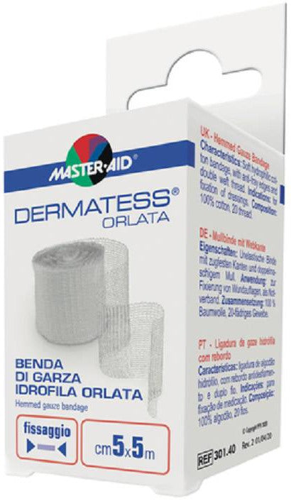 pietrasanta pharma dermatess benda orlata m5x5cm master aid ean 8032956144530