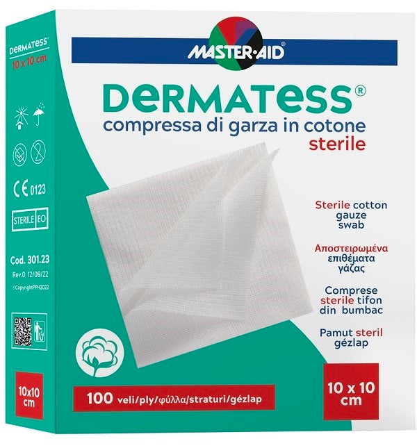 pietrasanta pharma garza idrofila dermatess cotone 10x10 100 veli pietrasanta pharma ean 8032956147913