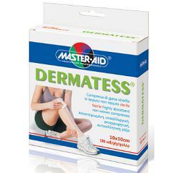 pietrasanta pharma garza in tessuto non tessuto dermatess 10x10 25 pezzi master aid ean 8032956141829