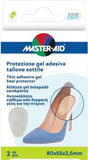 pietrasanta pharma protezione adesiva master aid footcare sottile tallone 2 pezzi f5 ean 8032956147494