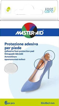 pietrasanta pharma protezione adesiva master aid footcare trasparente mix 6 pezzi a5 master aid ean 8032956145254