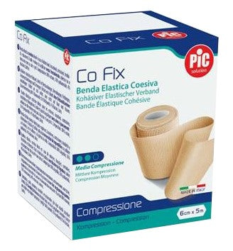 pikdare benda elastica pic co fix autoadesiva 12x5cm medium pic ean 8058090046424