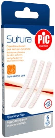 pikdare cerotto per sutura pic solution 12 x 100 mm 6 pezzi pic ean 8058090009344