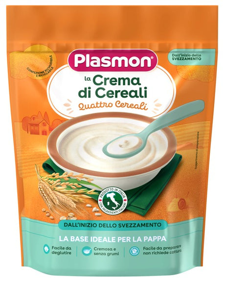 plasmon heinz italia plasmon cereali crema ai 4 cereali 200 g plasmon ean 8001040421185