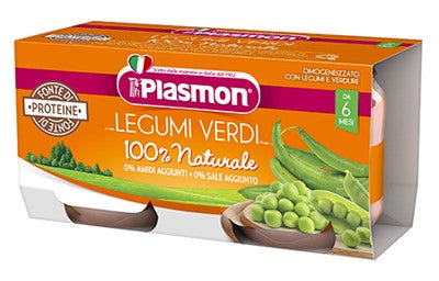 plasmon heinz italia plasmon omogeneizzato legumi verdi 2x80 g plasmon ean 8001040199657