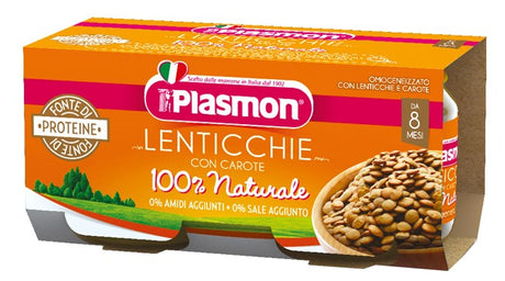 plasmon heinz italia plasmon omogeneizzato lenticchie 2 x 80 g plasmon ean 8001040199411