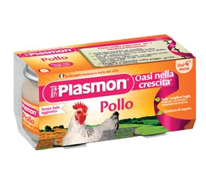 plasmon heinz italia plasmon omogeneizzato pollo 120 g x 2 pezzi plasmon ean 8001040008225