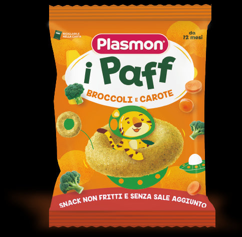 plasmon heinz italia plasmon paff anellini broccoli carota 15 g plasmon ean 8001040201701