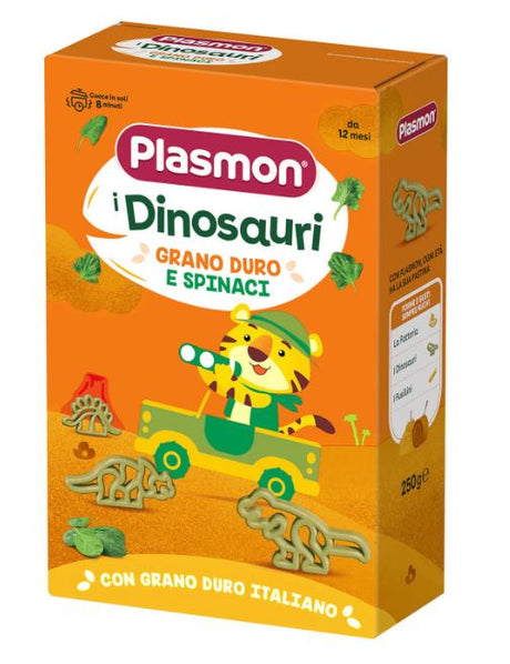 plasmon heinz italia plasmon pasta dinosauri e spinaci 250 g plasmon ean 8001040421000