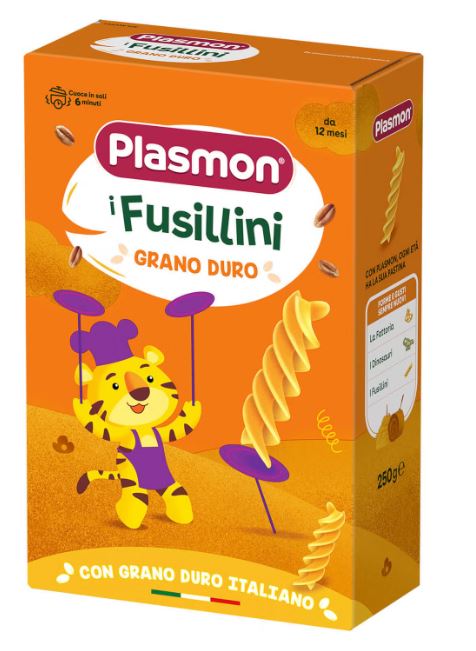 plasmon heinz italia plasmon pasta fusillini grano duro 250 g plasmon ean 8001040420980