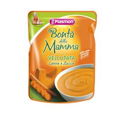 plasmon heinz italia plasmon pouches vellutata di carote e zucca 180 g plasmon ean 8001040098172
