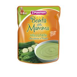 plasmon heinz italia plasmon pouches vellutata di zucchine e piselli 180 g plasmon ean 8001040098165