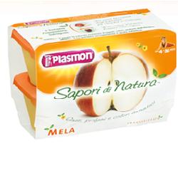 plasmon heinz italia plasmon sapori di natura omogeneizzato mela 100 g x 4 pezzi plasmon ean 8001040100158