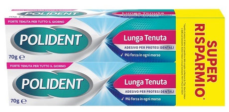 polident adesivo protesi dentali polident lunga tenuta 2 tubetti x 70 g polident ean 5054563281838