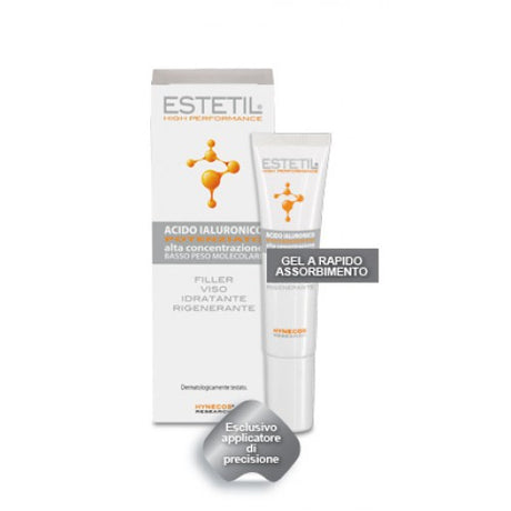 pool pharma estetil filler viso idratante antiage acido ialuronico 15 ml estetil