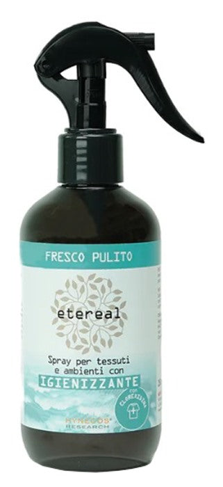 pool pharma srl etereal spray per tessuti e ambienti igienizzante fresco pulito 250 ml etereal