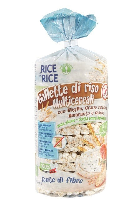 probios societa benefit ricerice gallette multicereali 100 g senza lievito probios ean 8018699011919
