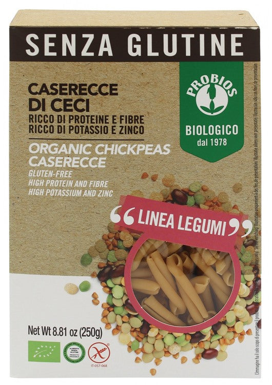 probios societa benefit specialita 100 legumi caserecce ceci 250 g probios ean 8018699019052
