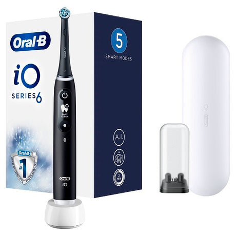 procter gamble oral b io 6 black spazzolino elettrico 2 refill ora021 ean 4210201409137