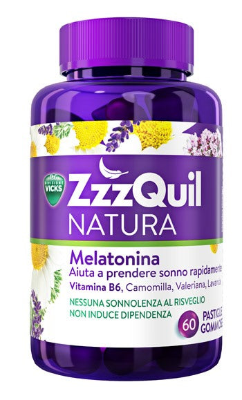 procter vicks zzzquil natura 60 pastiglie gommose vicks ean 8001841297330