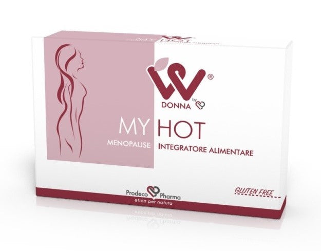 prodeco pharma donna w my hot menopausa 2 blister da 15 compresse donna w