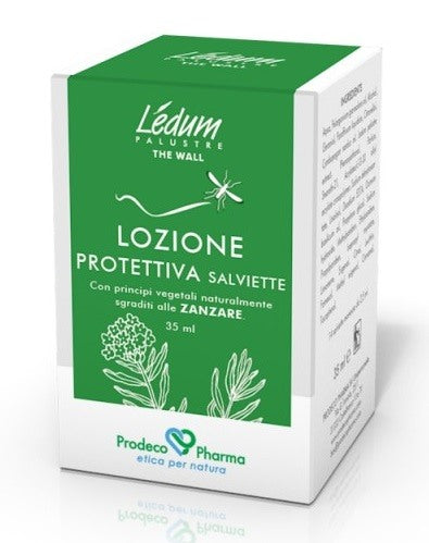 prodeco pharma srl ledum the wall lozione protettiva salviette ledum ean 8057968090521