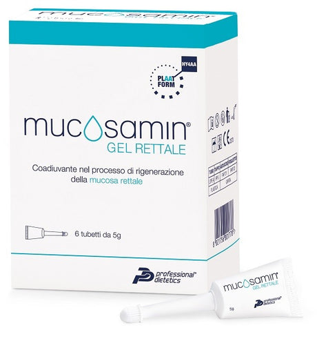 professional dietetics gel rettale mucosamin 6 tubetti x 5 g ean 8021756001778