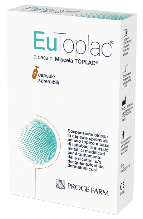 progefarm sospensione oleosa eutoplac 7 capsule spremibili uso topico proge farm