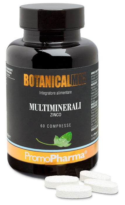 promopharma multimineral zinco botanical mix 60 compresse ean 8057977340693